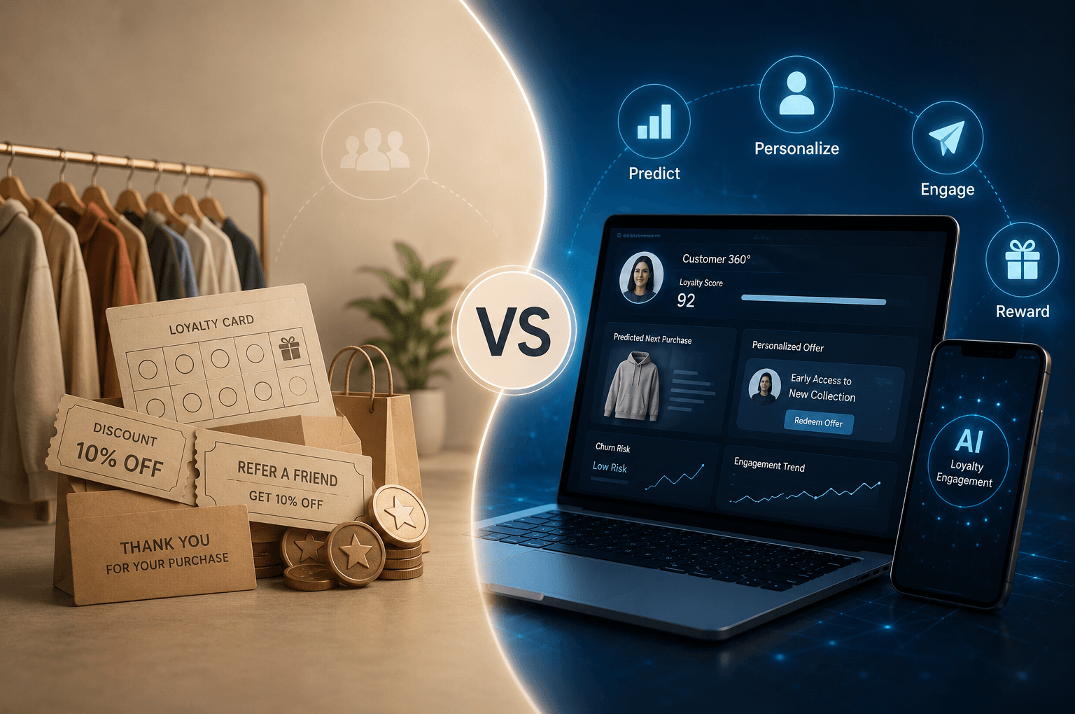 Traditional Loyalty vs AI Loyalty: Retention Results from a D2C Apparel Brand